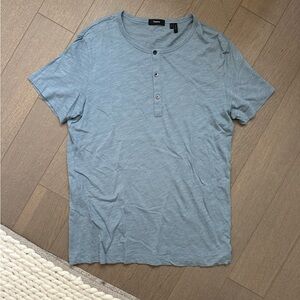 Theory Henley Button Down